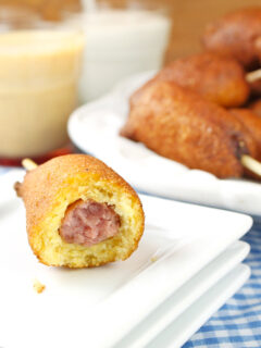 Homemade Mini Corn Dogs Image