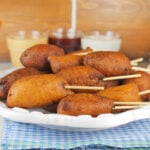 Homemade Mini Corn Dogs Photo