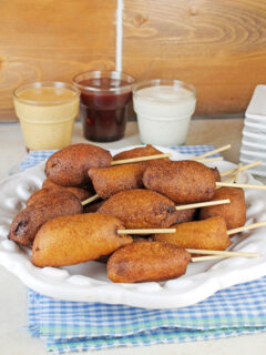 Homemade Mini Corn Dogs Pic