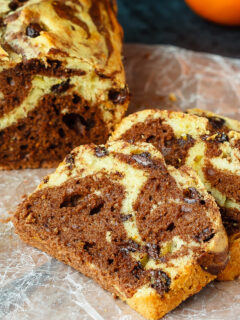 Marbled Chocolate Orange Bread Image