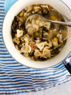 White Bean and Kale Soup Image