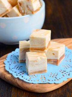 White Chocolate Caramel Fudge Image