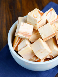 White Chocolate Caramel Fudge Picture