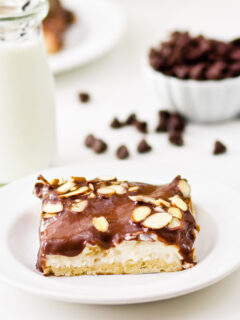 Almond Joy Cream Pie Bars Picture
