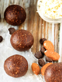 Almond Joy Energy Balls Image