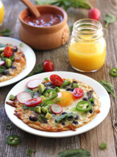 Baked Egg Tostadas Image