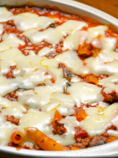 Baked Ziti with Spinach Image
