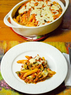Baked Ziti with Spinach Picture