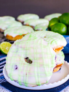 Blueberry Key Lime Donuts Image