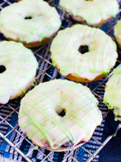 Blueberry Key Lime Donuts Pic