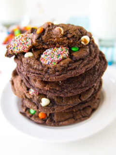 Chocolate Birthday Cake Cookies Pic