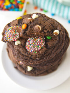 Chocolate Birthday Cake Cookies Picture