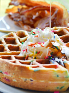 Funfetti Waffles Pic