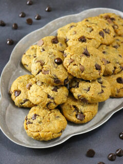 Gluten Free Chocolate Chip Peanut Butter Cookies Image