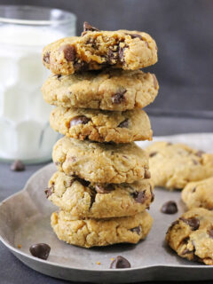Gluten Free Chocolate Chip Peanut Butter Cookies Picture