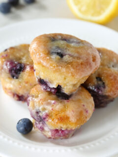 Gluten Free Lemon Blueberry Muffins Picture