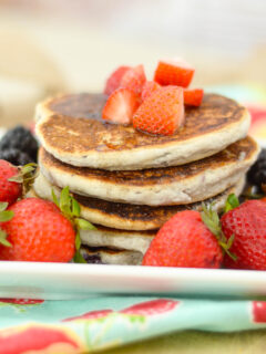 Gluten Free Pancakes with Berries Picture