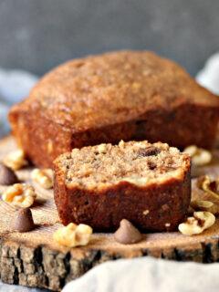Peanut Butter Chocolate Banana Bread Photo