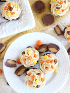 Peanut Butter Cup Brownie Cups Picture