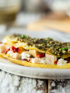 Pesto Omelet Photo
