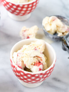 Red, White and Blue Ice Cream Image