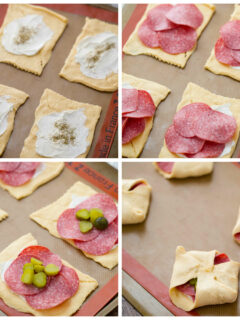 Salami and Cream Cheese Bundles Image