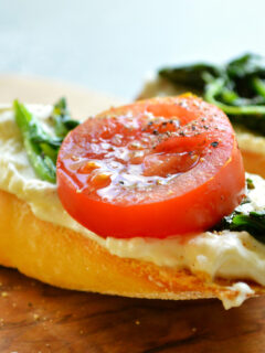 Whipped Feta Breakfast Crostini Photo
