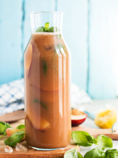Basil Peach Agua Fresca Image