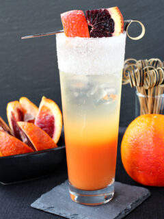 Blood Orange Gin Cooler Picture