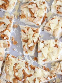 Caramel Pretzel Salted Peanut Potato Chip Bark Picture