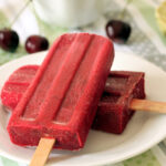 Cherry Lime Popsicles Photo
