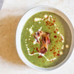 Cream of Spinach Soup for Two Photo