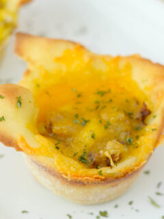 Gluten Free Breakfast Pizza Cups Pic