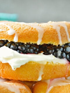 Lemon Cheesecake Donuts Photo