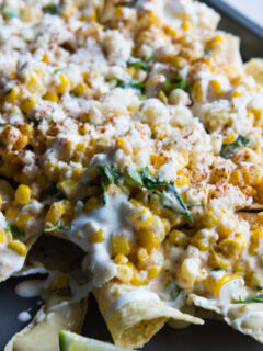 Mexican Street Corn Nachos Photo