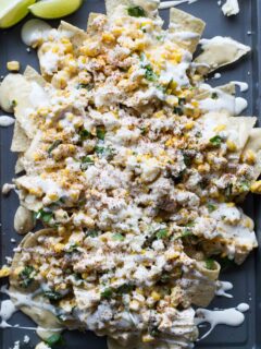 Mexican Street Corn Nachos Pic