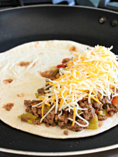 Pan Fried Beef Tacos Image