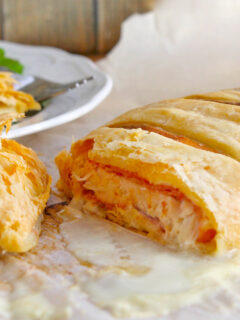 Puff Pastry Chicken Cordon Bleu Image