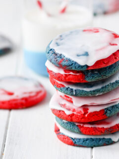 Red White and Blue Cookies Photo