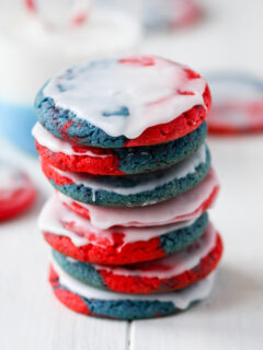Red White and Blue Cookies Picture