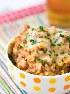 Refried Beans and Rice Skillet Image