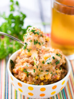 Refried Beans and Rice Skillet Picture