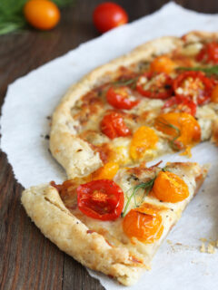 Tomato Fennel Tart Picture