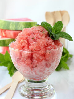 Watermelon Vodka Granita Image