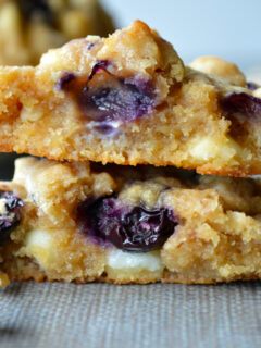 White Chocolate Blueberry Oat Cookies Image