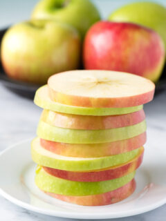 Apple Peanut Butter Sandwiches Picture