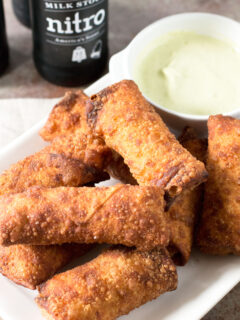 Avocado Eggrolls with BBQ Chicken Picture