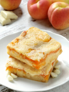 Gluten Free Apricot White Chocolate Blondies Picture