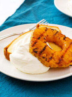 Grilled Pineapple with Mascarpone Whipped Cream Image