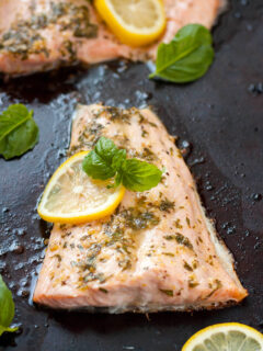 Lemon Basil Salmon Picture
